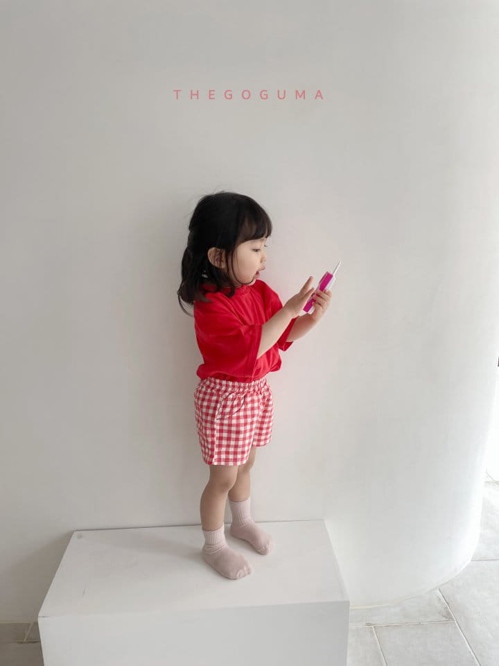 SHINSEAGE KIDS - Korean Children Fashion - #Kfashion4kids - Check Shorts - 8
