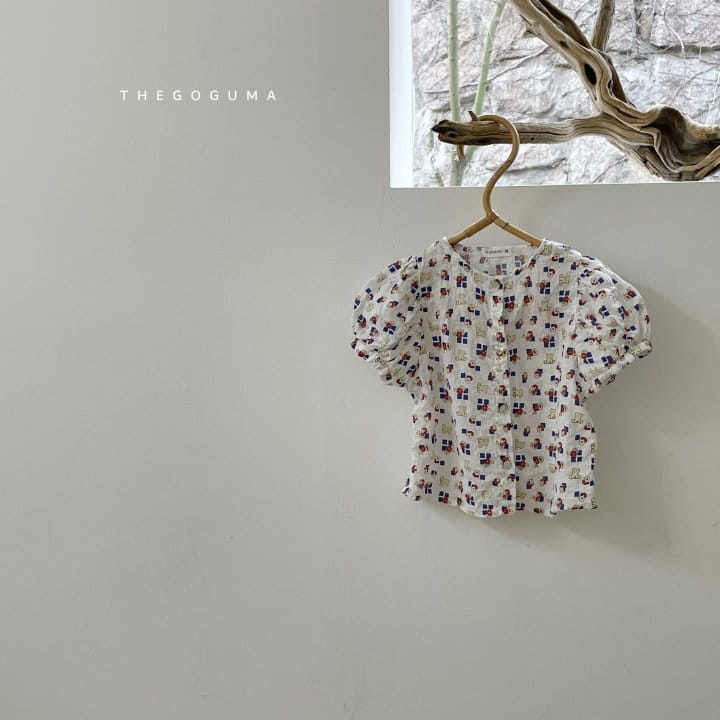 SHINSEAGE KIDS - Korean Children Fashion - #Kfashion4kids - Puff Bear Blouse - 4