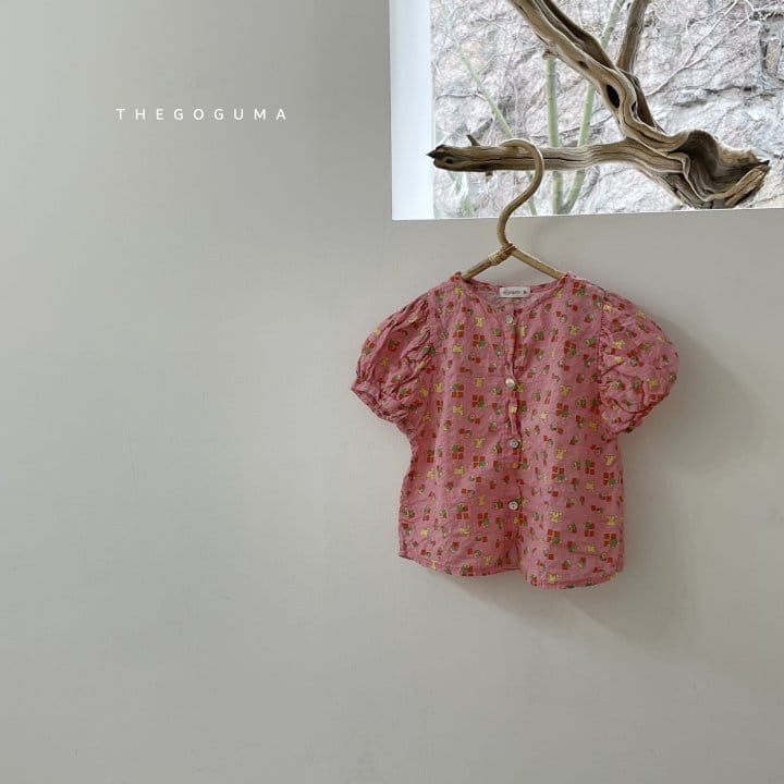 SHINSEAGE KIDS - Korean Children Fashion - #Kfashion4kids - Puff Bear Blouse - 5