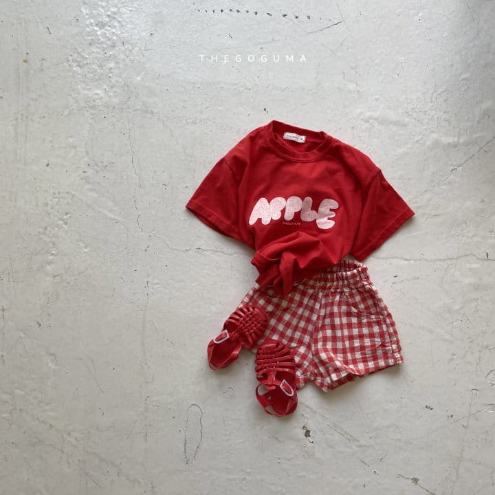 SHINSEAGE KIDS - Korean Children Fashion - #Kfashion4kids - Applt Short Sleeves Tee - 5