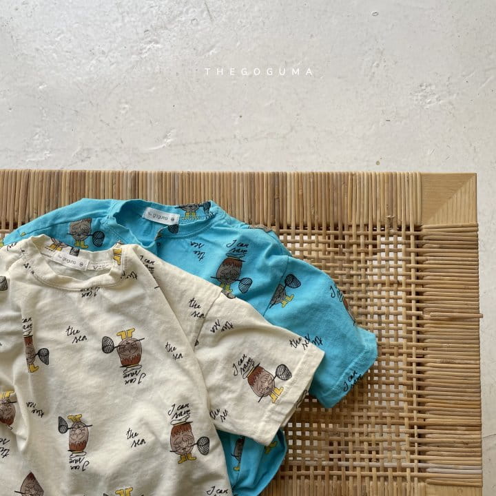 SHINSEAGE KIDS - Korean Children Fashion - #Kfashion4kids - Seal Painting Tee - 2