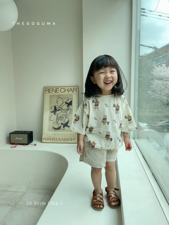 SHINSEAGE KIDS - Korean Children Fashion - #Kfashion4kids - Seal Painting Tee - 4
