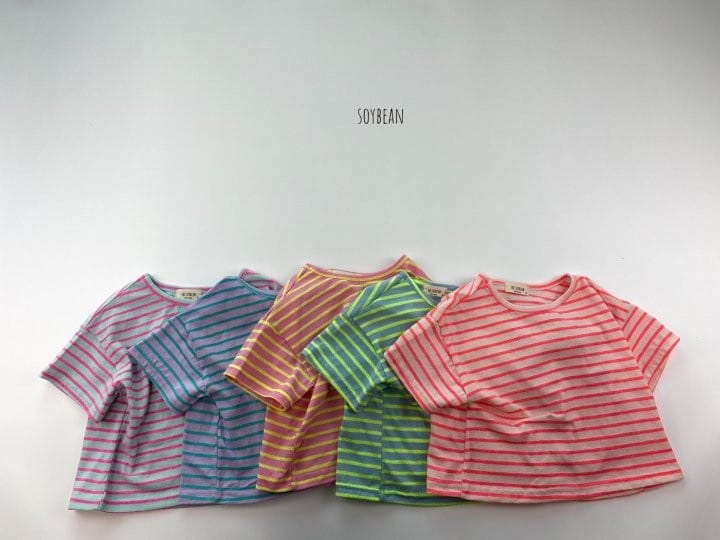 SOYBEAN - Korean Children Fashion - #Kfashion4kids - Cool Stripes Tee - 2