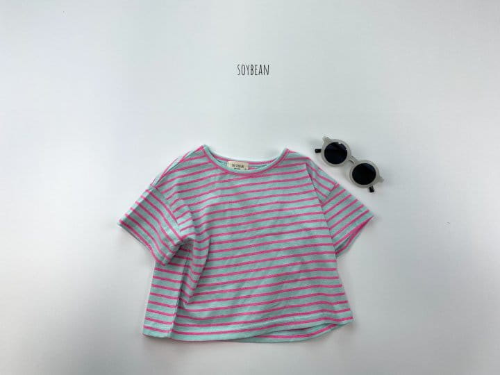 SOYBEAN - Korean Children Fashion - #Kfashion4kids - Cool Stripes Tee - 6