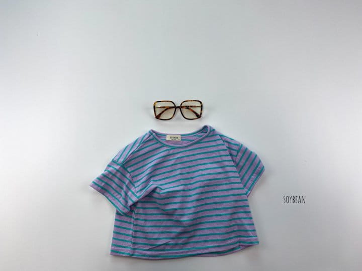 SOYBEAN - Korean Children Fashion - #Kfashion4kids - Cool Stripes Tee - 7