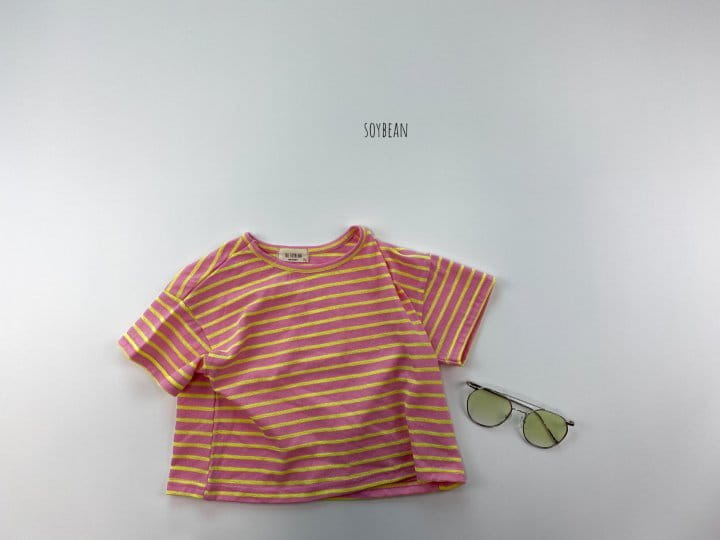 SOYBEAN - Korean Children Fashion - #Kfashion4kids - Cool Stripes Tee - 8