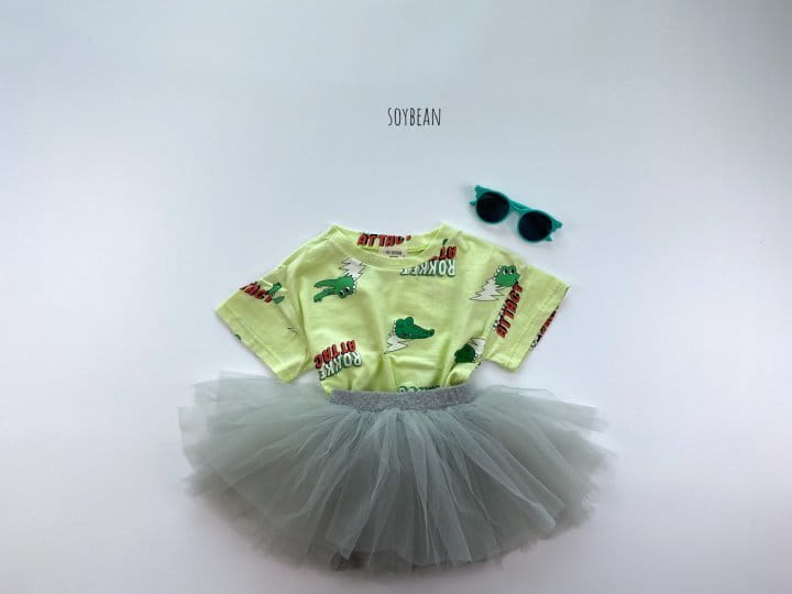 SOYBEAN - Korean Children Fashion - #Kfashion4kids - Vivid Sha Skirt Leggings - 7