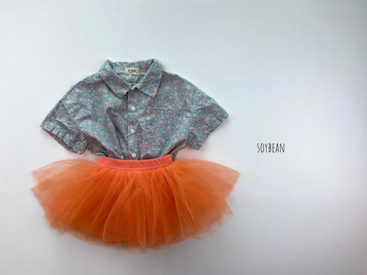 SOYBEAN - Korean Children Fashion - #Kfashion4kids - Vivid Sha Skirt Leggings - 8