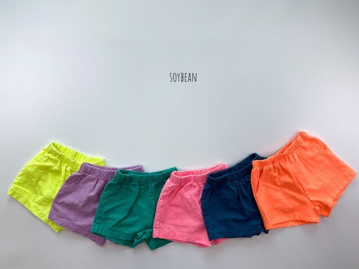 SOYBEAN - Korean Children Fashion - #Kfashion4kids - Linen washing Shorts - 2
