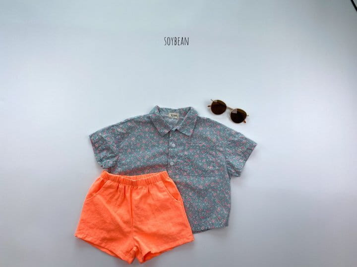SOYBEAN - Korean Children Fashion - #Kfashion4kids - Linen washing Shorts - 5