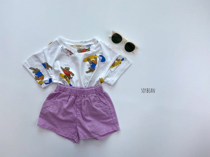 SOYBEAN - Korean Children Fashion - #Kfashion4kids - Linen washing Shorts - 7