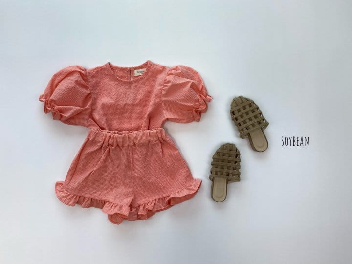 SOYBEAN - Korean Children Fashion - #Kfashion4kids - Frill Top Bottom Set - 5
