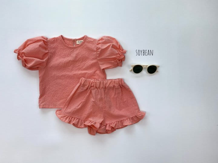 SOYBEAN - Korean Children Fashion - #Kfashion4kids - Frill Top Bottom Set - 9