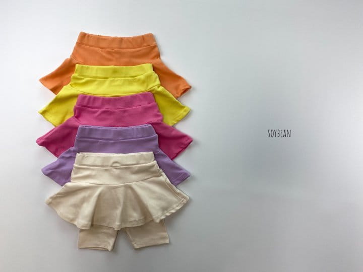 SOYBEAN - Korean Children Fashion - #Kfashion4kids - Signature Skirt Leggings - 2