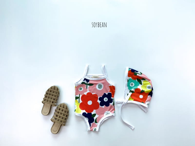 SOYBEAN - Korean Children Fashion - #Kfashion4kids - Flower Swimwear - 3