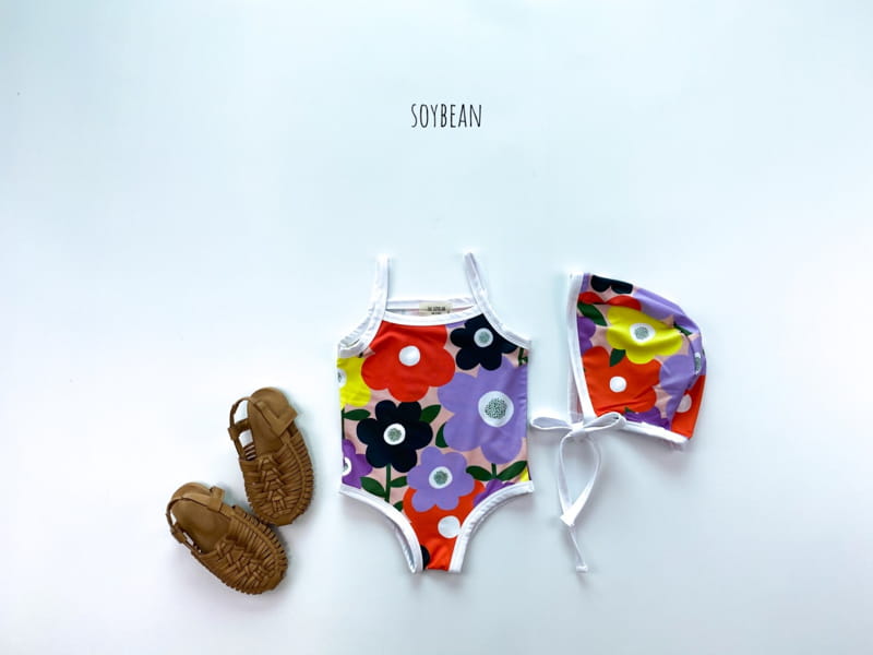 SOYBEAN - Korean Children Fashion - #Kfashion4kids - Flower Swimwear - 4