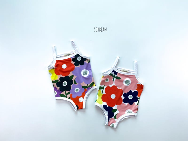 SOYBEAN - Korean Children Fashion - #Kfashion4kids - Flower Swimwear - 5