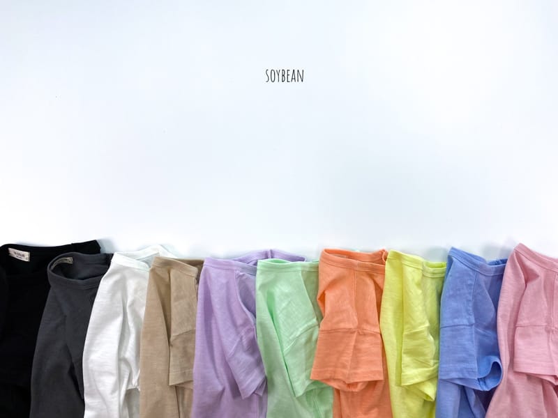 SOYBEAN - Korean Children Fashion - #Kfashion4kids - Slave Boxy Tee - 4