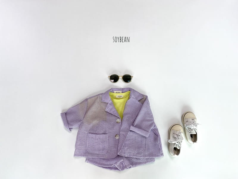 SOYBEAN - Korean Children Fashion - #Kfashion4kids - Seersucker Set up - 10