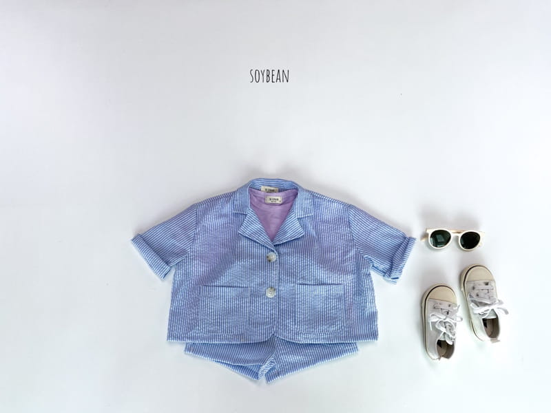 SOYBEAN - Korean Children Fashion - #Kfashion4kids - Seersucker Set up - 11