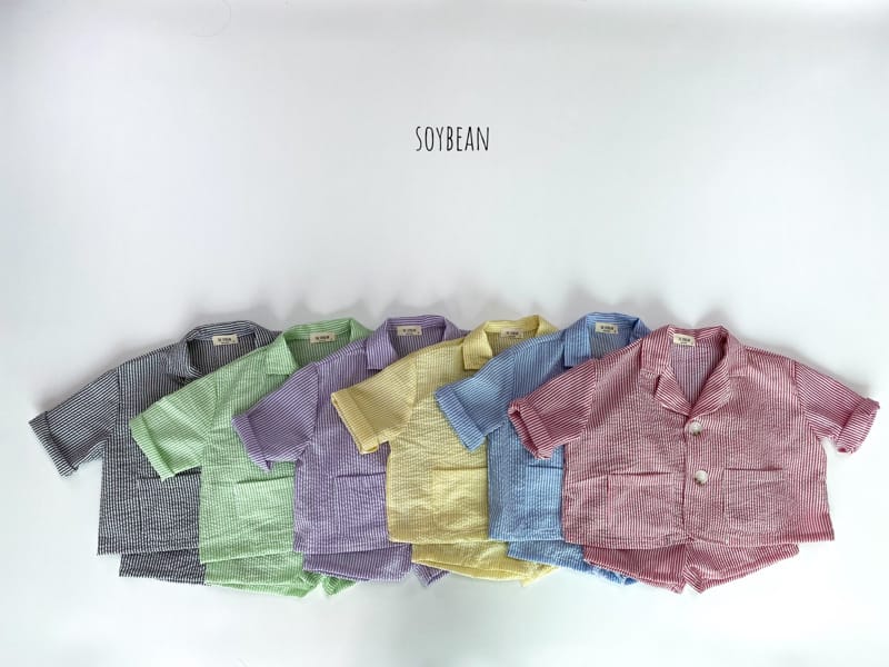 SOYBEAN - Korean Children Fashion - #Kfashion4kids - Seersucker Set up - 2