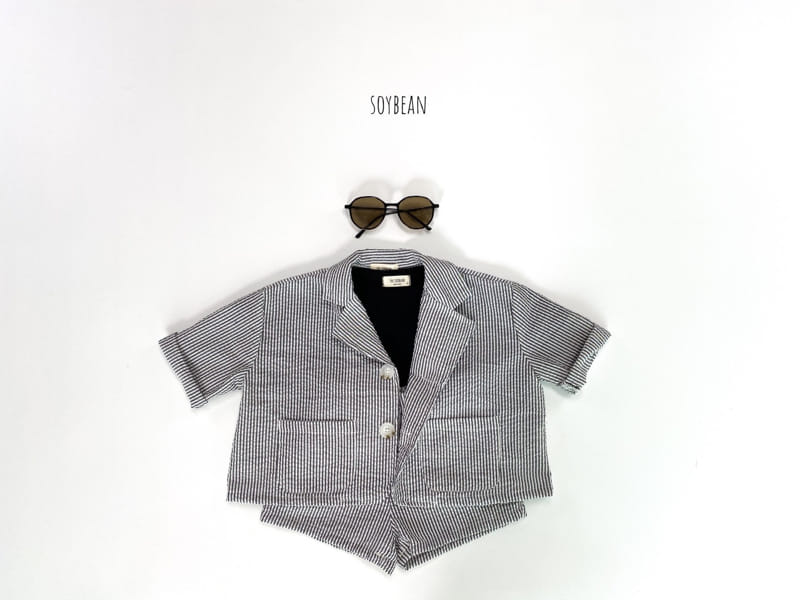 SOYBEAN - Korean Children Fashion - #Kfashion4kids - Seersucker Set up - 5