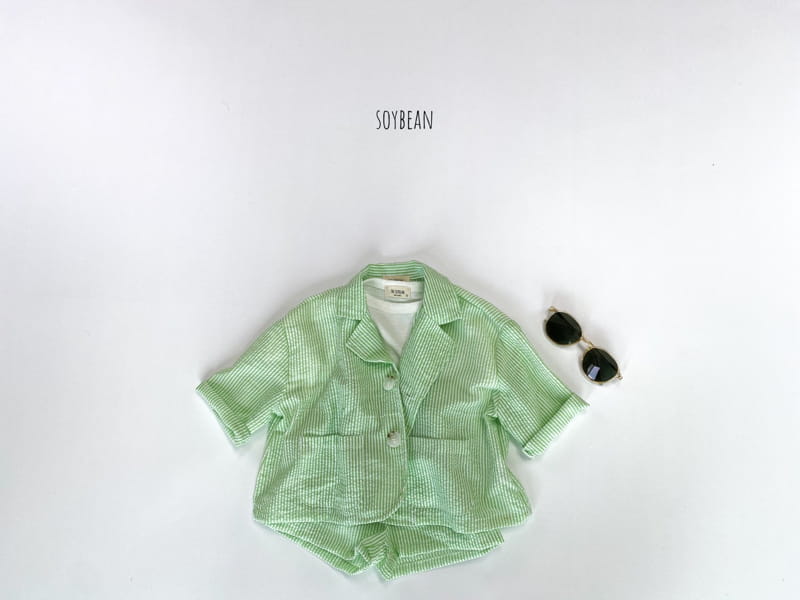 SOYBEAN - Korean Children Fashion - #Kfashion4kids - Seersucker Set up - 7