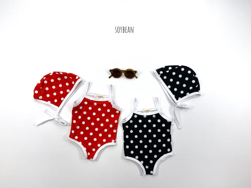 SOYBEAN - Korean Children Fashion - #Kfashion4kids - Dots Swinwear