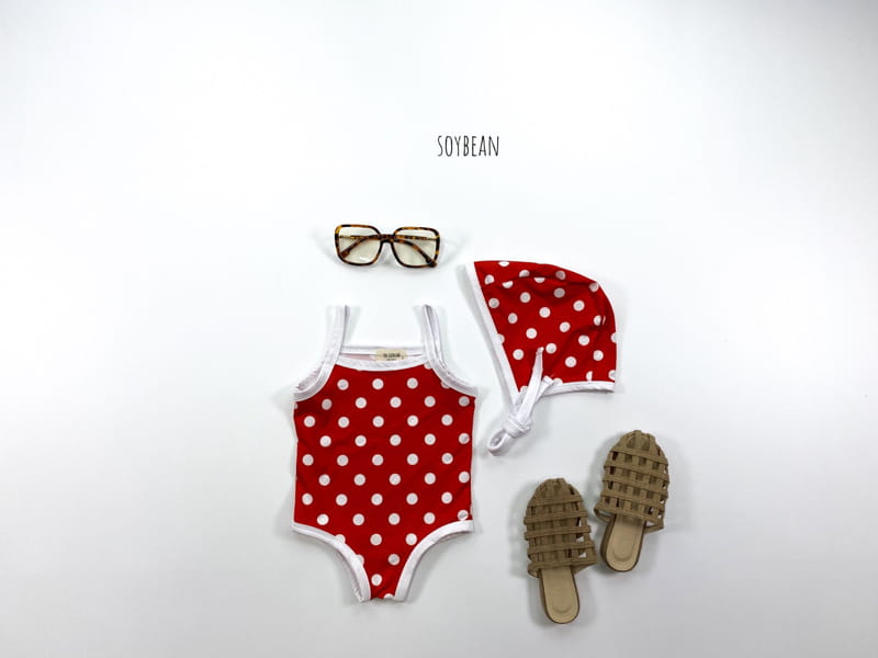 SOYBEAN - Korean Children Fashion - #Kfashion4kids - Dots Swinwear - 3