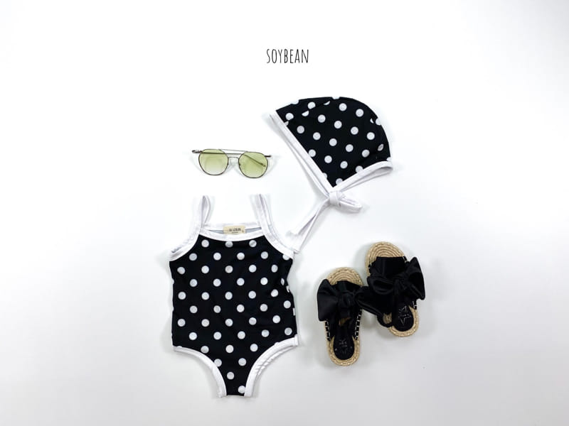 SOYBEAN - Korean Children Fashion - #Kfashion4kids - Dots Swinwear - 4