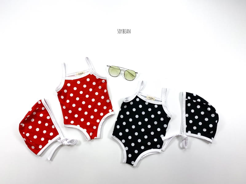 SOYBEAN - Korean Children Fashion - #Kfashion4kids - Dots Swinwear - 7
