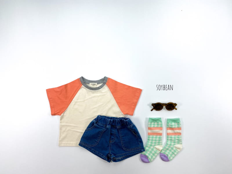 SOYBEAN - Korean Children Fashion - #Kfashion4kids - Summer Colorful Raglan Tee - 5
