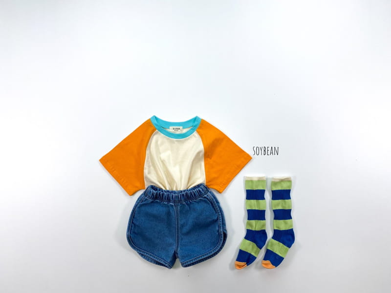 SOYBEAN - Korean Children Fashion - #Kfashion4kids - Summer Colorful Raglan Tee - 8