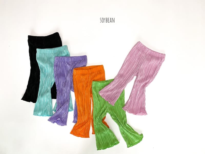 SOYBEAN - Korean Children Fashion - #Kfashion4kids - Pleats Bootscut Pants - 10