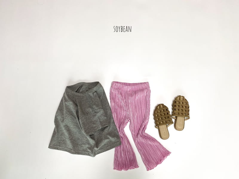 SOYBEAN - Korean Children Fashion - #Kfashion4kids - Pleats Bootscut Pants - 9