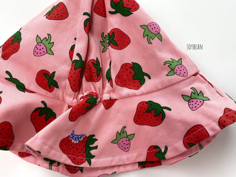 SOYBEAN - Korean Children Fashion - #Kfashion4kids - Sweet Strawberry Bucket Hat - 10