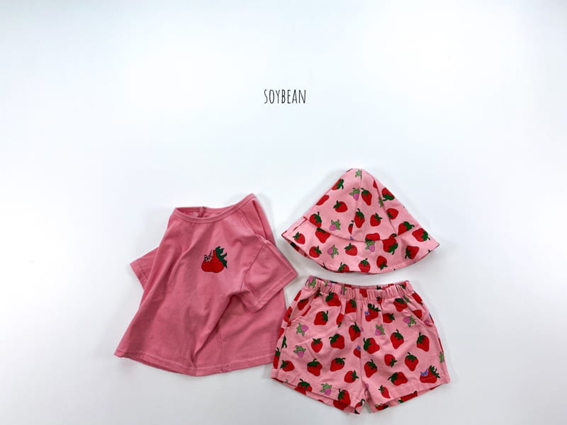 SOYBEAN - Korean Children Fashion - #Kfashion4kids - Sweet Strawberry Bucket Hat - 3