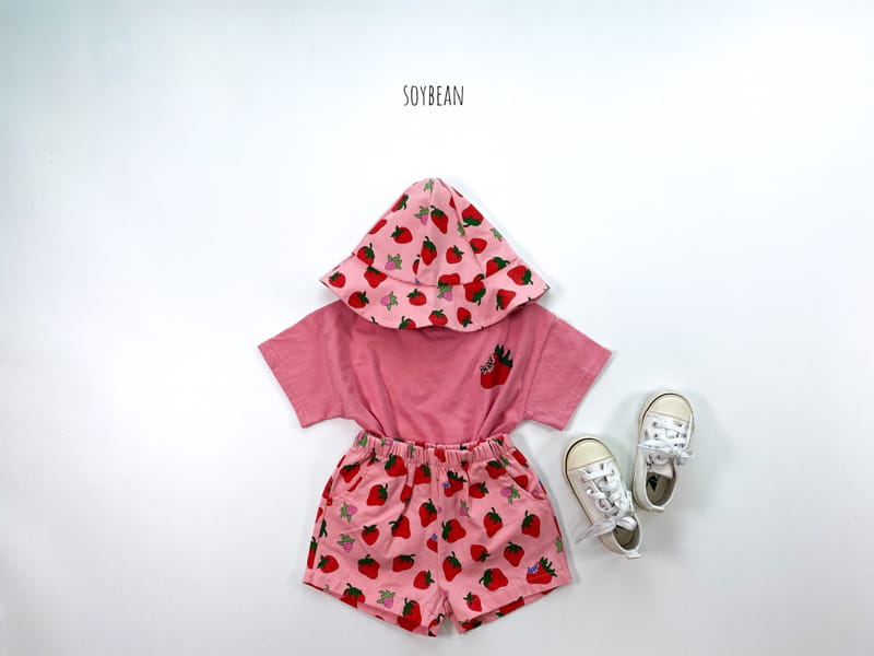 SOYBEAN - Korean Children Fashion - #Kfashion4kids - Sweet Strawberry Bucket Hat - 4