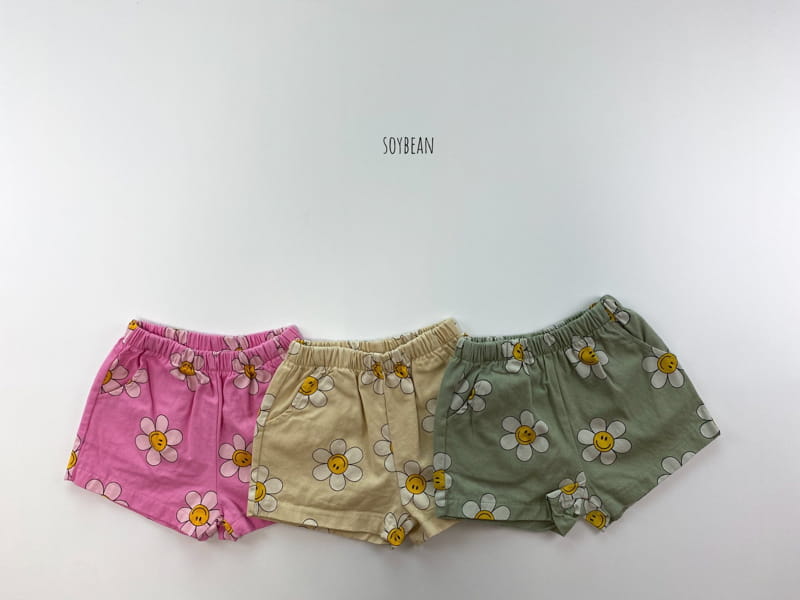 SOYBEAN - Korean Children Fashion - #Kfashion4kids - Smile Daisy Top Bottom Set - 9