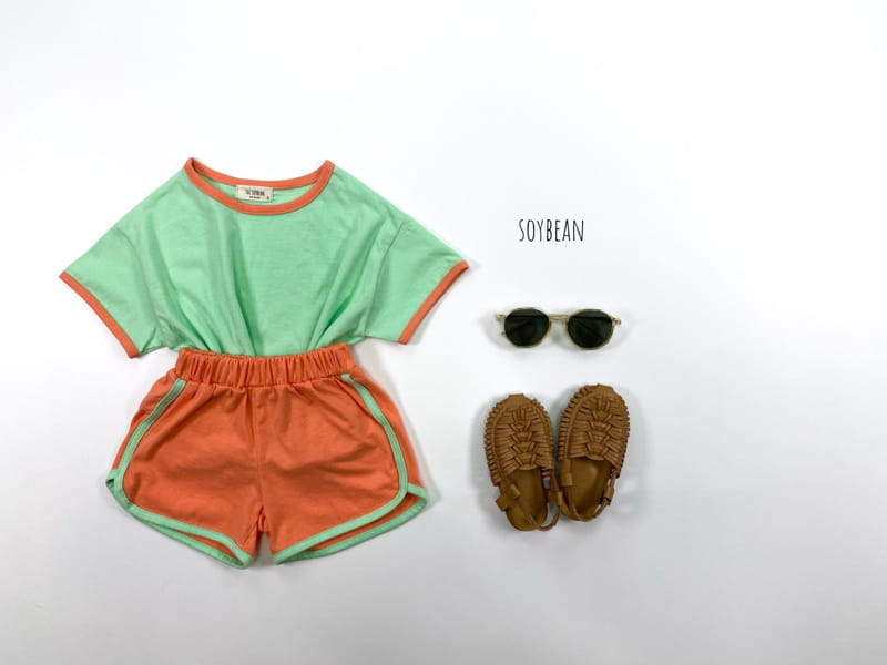 SOYBEAN - Korean Children Fashion - #Kfashion4kids - Macaron Top Bottom Set - 4