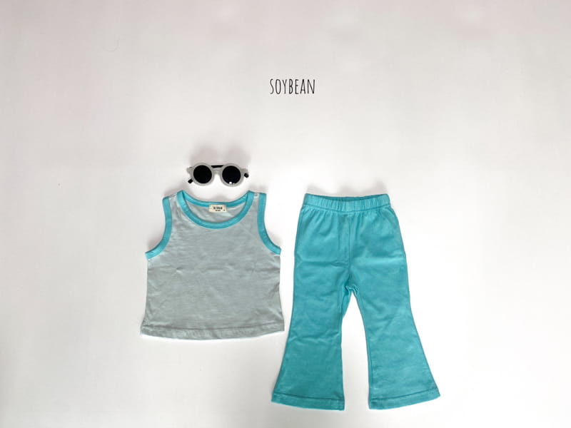 SOYBEAN - Korean Children Fashion - #Kfashion4kids - Ggoggoma Bootscut Top Bottom Set - 5