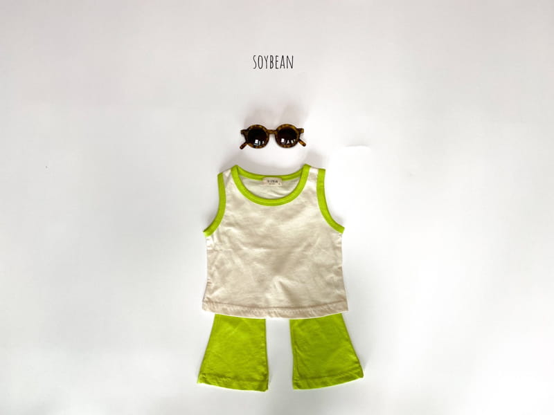 SOYBEAN - Korean Children Fashion - #Kfashion4kids - Ggoggoma Bootscut Top Bottom Set - 7