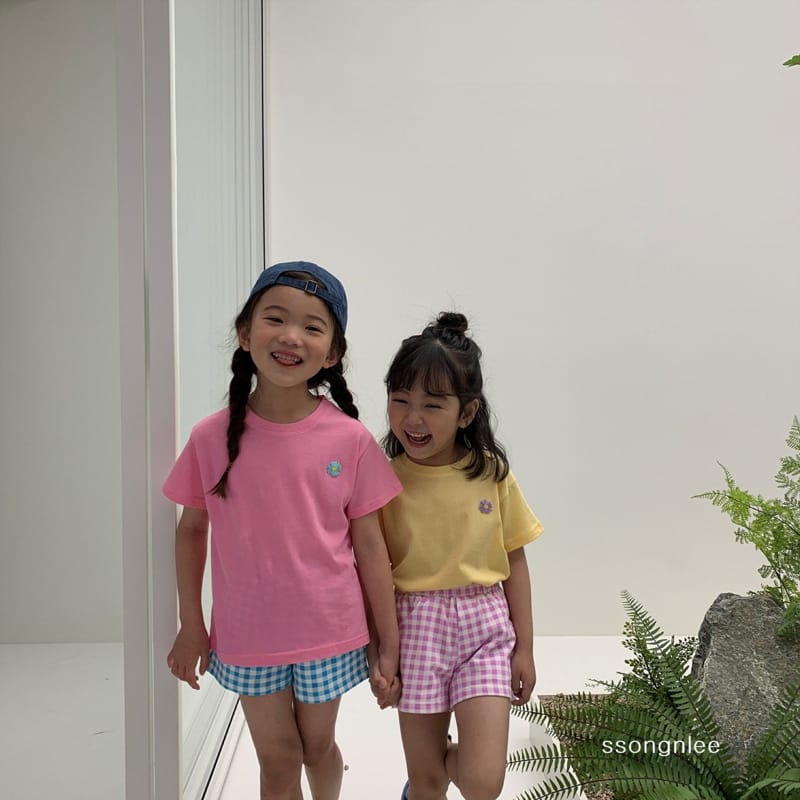 SSONGNLEE - Korean Children Fashion - #Kfashion4kids - Check Shorts - 10