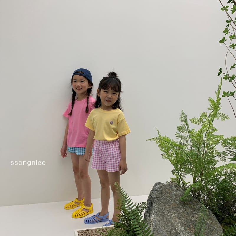 SSONGNLEE - Korean Children Fashion - #Kfashion4kids - Check Shorts - 8