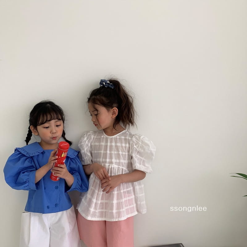 SSONGNLEE - Korean Children Fashion - #Kfashion4kids - Collar Blouse
