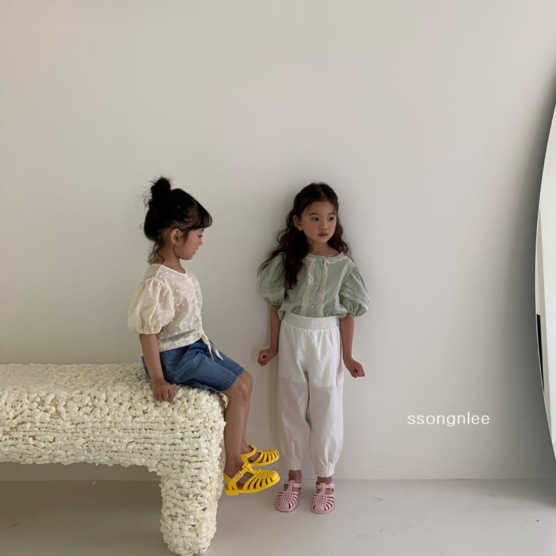 SSONGNLEE - Korean Children Fashion - #Kfashion4kids - Lace Blouse with Mom - 10