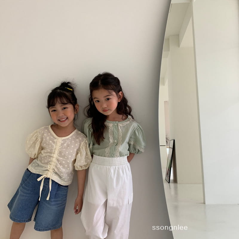 SSONGNLEE - Korean Children Fashion - #Kfashion4kids - Lace Blouse with Mom - 12