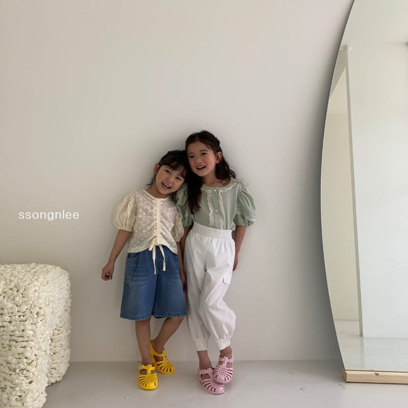 SSONGNLEE - Korean Children Fashion - #Kfashion4kids - Lace Blouse with Mom - 2