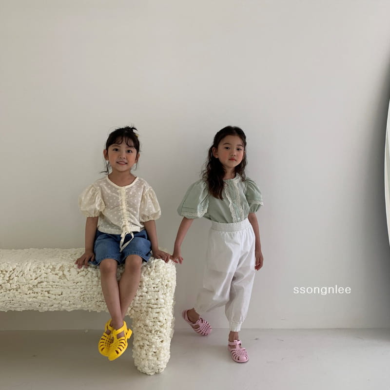 SSONGNLEE - Korean Children Fashion - #Kfashion4kids - Lace Blouse with Mom - 5