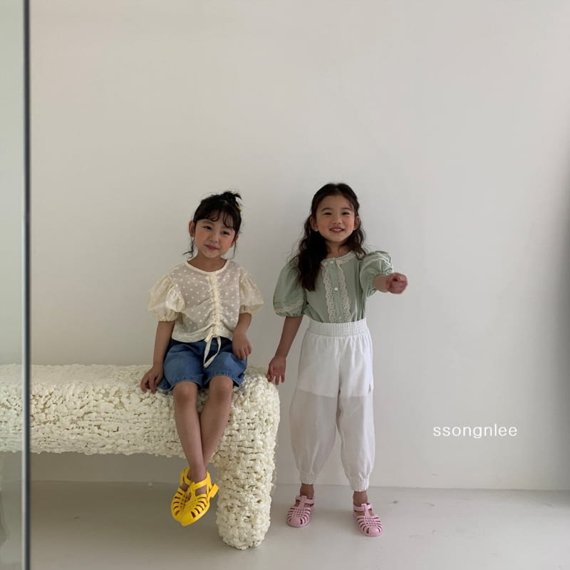 SSONGNLEE - Korean Children Fashion - #Kfashion4kids - Lace Blouse with Mom - 6